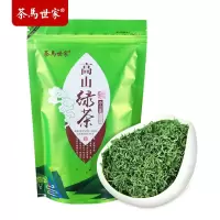 茶马世家恩施高山浓香绿茶袋装250g 恩施绿茶硒茶高山云雾茶日照炒青茶叶自己喝绿茶