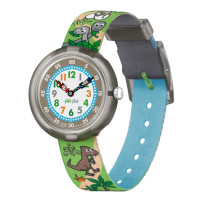[动物主题]Flik Flak飞菲瑞士儿童手表男女孩学生石英防水腕表