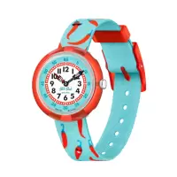斯沃琪Flik Flak飞菲儿童学生瑞士手表快乐小辣椒可爱石英表