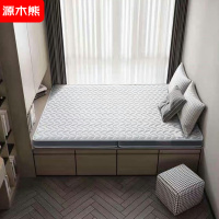 源木熊3E环保椰棕丝床垫护脊椎榻榻米乳胶防菌防螨折叠加厚单双人家用床垫(乳胶棕丝含量,床垫尺寸,厚度,可定制)