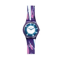 Swatch斯沃琪瑞士手表男女表 瑞士斯沃琪X龙珠Z 潮酷新品石英腕表