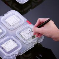 留样标签 卡片式 4.2cm*5cm 1000张 学校食堂幼儿园酒店专用单面加厚书写流畅