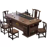 晋舰 茶桌椅组合办公室功夫茶几泡茶台套装一体家用小户型喝茶桌 2.0米+茶台