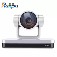 润普Runpu4K高清视频会议摄像头RP-UD4K-25抖音直播推流摄像机25倍光学变焦HDMI+SDI+USB+POE