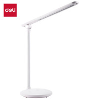 得力4328_LED充电台灯 可调色(白)