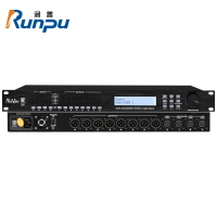 润普Runpu RP-YP48S 国产化会议室音频系统专业数字音频处理器音频矩阵分配器4进8出音频处理器