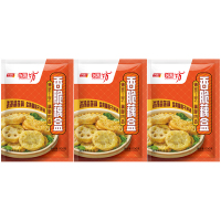 千味央厨香脆藕盒油炸早餐健康美味速冻半成品800g*3袋