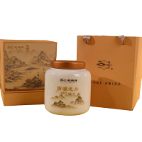 西湖西湖龙井西湖龙井水墨西湖瓷罐礼盒水墨西湖特级5g*20袋/罐