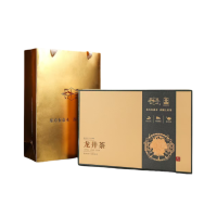 西湖龙井茶钱塘龙井龙腾系列特级礼盒龙腾特级5g*10袋*2罐