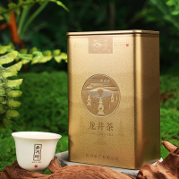 西湖龙井茶钱塘龙井灵芽系列一级金罐灵芽一级50g/罐