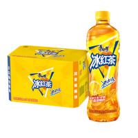 康师傅 冰红茶 柠檬味茶饮料500ml*15瓶整箱装