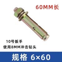 膨胀螺丝6*60 单位/个