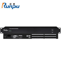 润普Runpu RP-YP1616S国产化会议室音频系统专业音频处理器16进16出智能混音媒体矩阵音频处理器