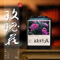 伍刻[玫瑰花茶·小酌微醺]平阴玫瑰花茶 山东天然玫瑰花冠伍刻 40g