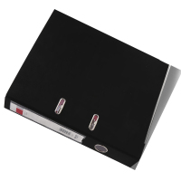 得力(deli) 5480 A4/2英寸带孔文件夹 欧式快劳夹(黑)