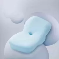 8H笑脸美颜枕非温感记忆棉生物纺织玻尿酸3D立体分区高低双区可睡