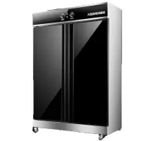 喜莱盛商用消毒柜大型餐具厨房碗柜不锈钢中温大容量保洁柜900L双门密胺款[中温臭氧款]XKS-BJ900A