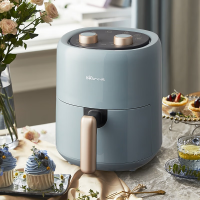 小熊(Bear)空气炸锅 家用多功能锅3L微电脑触控电炸锅 微蒸汽空气烤可拆卸易清洗QZG-E12W5