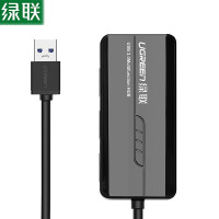 绿联 20265 集线器有线千兆网卡带3口HUB