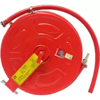 腾达消防卷盘25米 消火栓箱自救卷盘消防软管卷盘