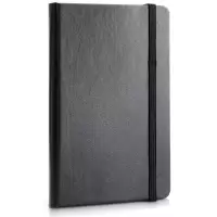 得力(deli) 3314记事本(黑)-96张-56K(本) 单位:本