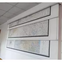 卷图机配套地图单平米价格