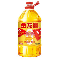 金龙鱼 黄金比例调和油(单桶)5L 年货礼品 大桶装食用油