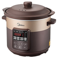 美的电炖锅4L立体环绕匀火加热一体多功能锅MD-WTGS401