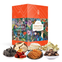 卡宴 珍选佳肴山珍干货套装礼盒 1050g