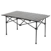 沃特曼 露营桌 蛋卷桌户外折叠露营装备桌 [蛋卷桌]端庄黑色|中号桌 75085 / 个