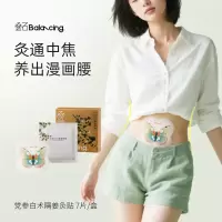 3盒装叠石党参白术隔姜灸贴装草本热敷艾灸贴3盒装