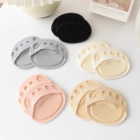 浅口脚掌袜隐形五趾袜子女士前掌垫半掌袜套薄凉鞋高跟鞋春夏船袜吸汗3759