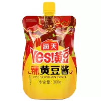 海天辣味黄豆酱300g小包装豆瓣酱