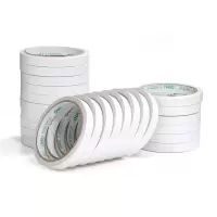 得力(deli)棉纸双面胶带 双面胶 30401 24卷/袋 3袋起订