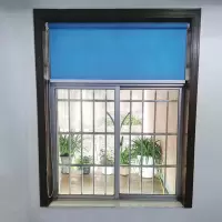 福芳定制窗帘半遮光简约办公室书房卷帘/平方米