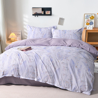 洁丽雅 莱赛尔四件套-幸福铃兰 JLY-J25-89 54.5%莱赛尔+45.5%聚酯纤维200*230cm被套四件套