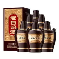 汾酒 新版老白汾十53度475ml*6清香型白酒 整箱 全新升级