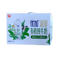 光明优加浓厚 有机纯牛奶(梦幻盖)3.8克蛋白质