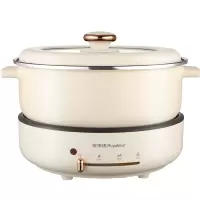 荣事达 RHG-40QF 4L 多功能分体电火锅 白色 (单位:台)