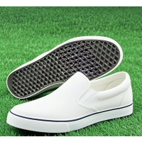 普通工作鞋 双星名人 44/白色 不系带时尚甲板鞋