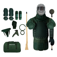 軍狼 23款刺杀护具套装刺杀护具训练格斗对抗护具套装总部大纲 12件套