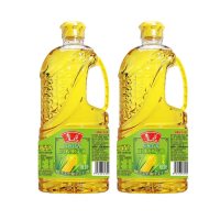 鲁花 压榨特香玉米胚芽油900ml*2桶 非转基因 食品 食用油