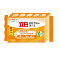 立白 洗衣皂 椰油精华皂205g透明皂组合装[6大块]椰油皂205g*2块*3组/件 单位:件