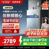 史密斯佳尼特[小精钢TCS5]16升精钢燃气热水器 国家补贴 JSQ31-TCS5 安全守护 持久恒温大水量 新品