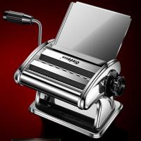 欧乐多 手工面条机多功能压面机家用小型手动老式手摇擀面 2刀 颜色随机