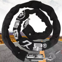 链锁电动车自行车加粗链条防盗锁