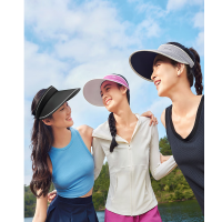 蕉下 女士 空顶 防晒帽 UL56924 漫暮黑