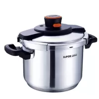 苏泊尔高压锅7.6L易开压力快锅电磁炉燃气灶明火通用送玻璃盖D22E