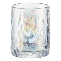 炊大皇 玻璃杯加厚水杯茶杯牛奶杯家用酒杯酒店杯子4只装颜色随机