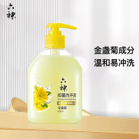 六神 洗手液清洁清爽易冲洗家用[金盏菊]抑菌洗手液500ml*2